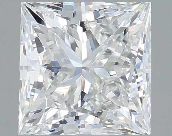 1.09 Carat Princess Shaped, Very Good Cut, E Color, VVS2 Clarity, IGI Certified Lab Grown Diamond