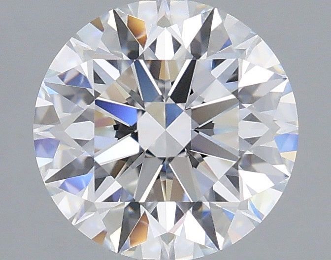 2.06 Carat Round Shaped, Ideal Cut, D Color, VVS2 Clarity, IGI Certified Lab Grown Diamond