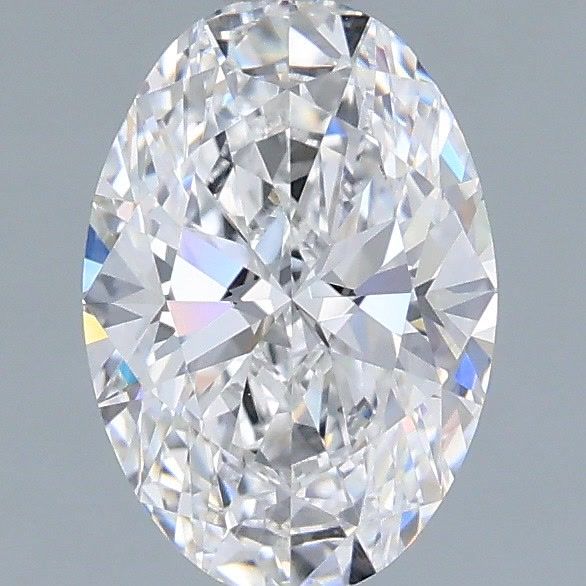 1.32 Carat Oval Shaped, Very Good Cut, D Color, VVS1 Clarity, IGI Certified Lab Grown Diamond