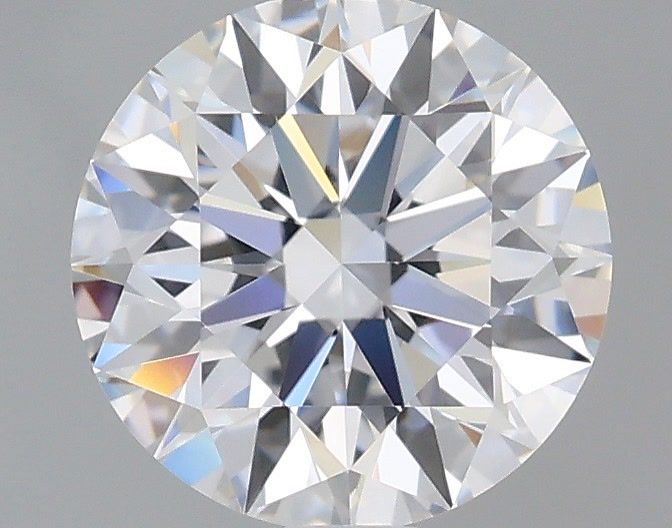 1.09 Carat Round Shaped, Ideal Cut, D Color, VVS2 Clarity, IGI Certified Lab Grown Diamond