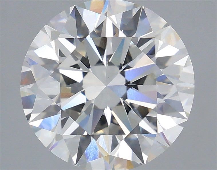 3.10 Carat Round Shaped, Ideal Cut, G Color, VVS2 Clarity, IGI Certified Lab Grown Diamond