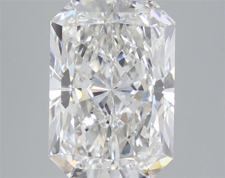 4.94 Carat Radiant Shaped, Ideal Cut, F Color, VVS2 Clarity, IGI Certified Lab Grown Diamond