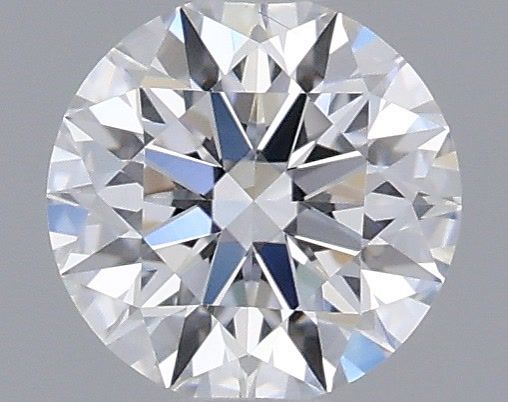 0.53 Carat Round Shaped, Ideal Cut, D Color, VS2 Clarity, IGI Certified Lab Grown Diamond