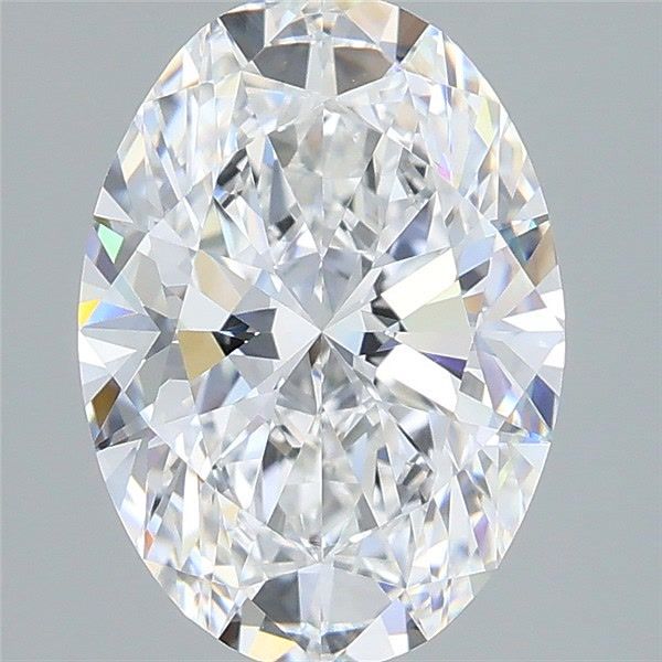 2.80 Carat Oval Shaped, Ideal Cut, E Color, VS1 Clarity, IGI Certified Lab Grown Diamond