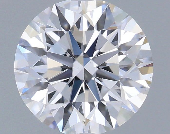 0.54 Carat Round Shaped, Ideal Cut, D Color, VS1 Clarity, IGI Certified Lab Grown Diamond