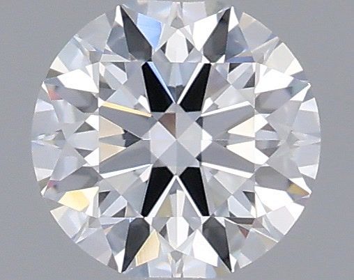 0.53 Carat Round Shaped, Ideal Cut, D Color, VVS1 Clarity, IGI Certified Lab Grown Diamond