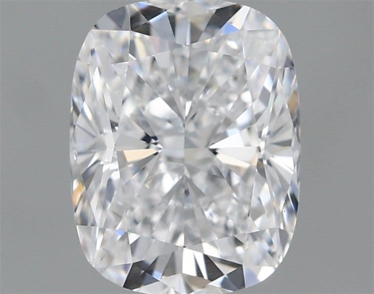 1.05 Carat Cushion Shaped, Ideal Cut, D Color, VVS2 Clarity, IGI Certified Lab Grown Diamond