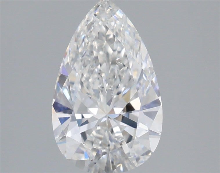 1.50 Carat Pear Shaped, Very Good Cut, D Color, VVS2 Clarity, IGI Certified Lab Grown Diamond