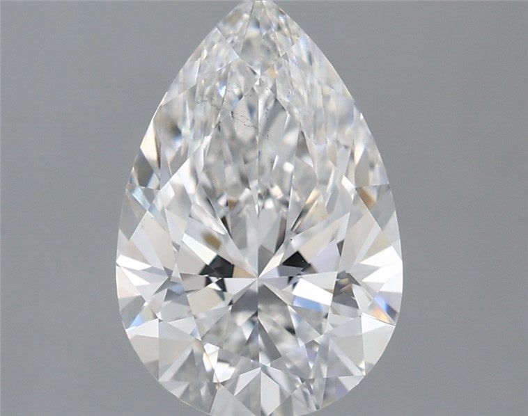 1.67 Carat Pear Shaped, Excellent Cut, E Color, VS2 Clarity, IGI Certified Lab Grown Diamond