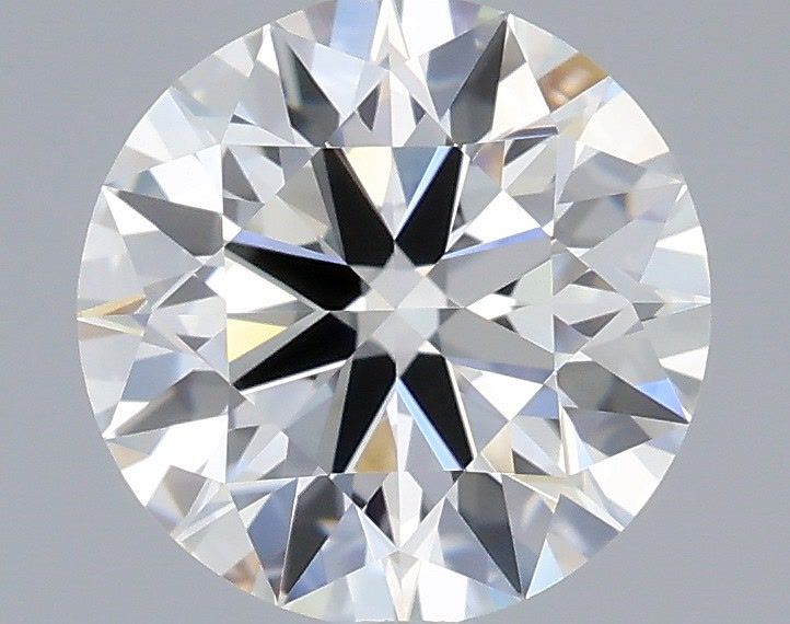 1.34 Carat Round Shaped, Ideal Cut, F Color, VVS2 Clarity, IGI Certified Lab Grown Diamond