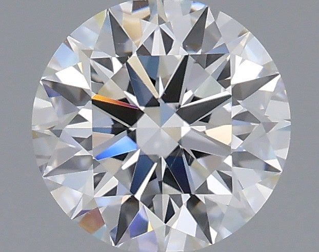 1.08 Carat Round Shaped, Ideal Cut, D Color, VVS2 Clarity, IGI Certified Lab Grown Diamond