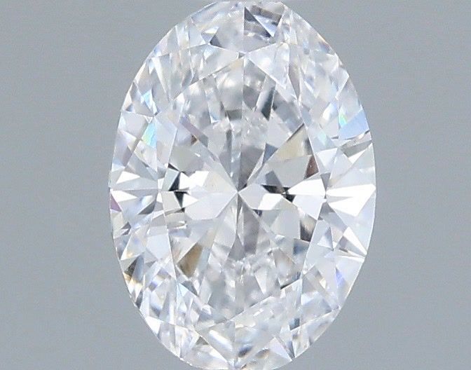 0.51 Carat Oval Shaped, Very Good Cut, D Color, VS1 Clarity, IGI Certified Lab Grown Diamond