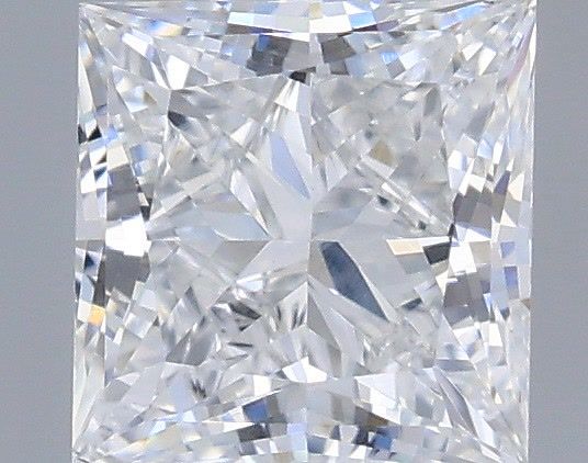 0.54 Carat Princess Shaped, Very Good Cut, D Color, VS1 Clarity, IGI Certified Lab Grown Diamond