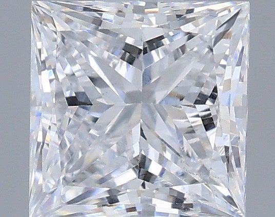 0.54 Carat Princess Shaped, Very Good Cut, D Color, VS1 Clarity, IGI Certified Lab Grown Diamond