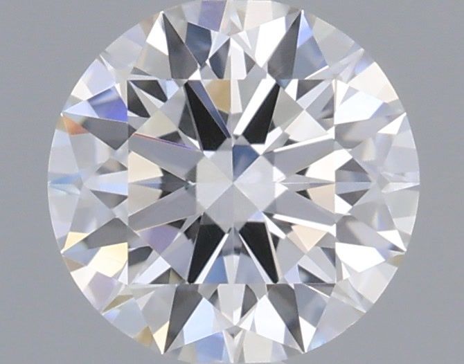 0.53 Carat Round Shaped, Ideal Cut, D Color, VS2 Clarity, IGI Certified Lab Grown Diamond