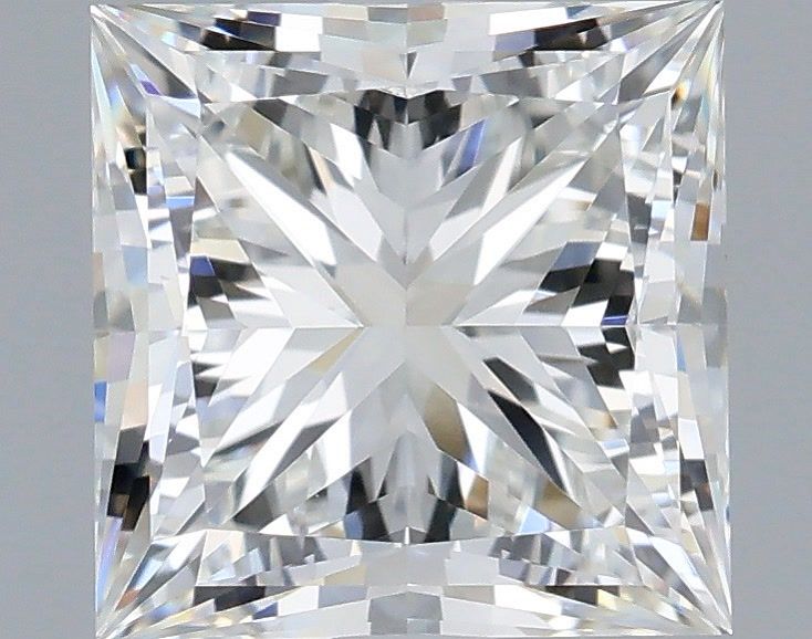 1.56 Carat Princess Shaped, Very Good Cut, F Color, VS1 Clarity, IGI Certified Lab Grown Diamond
