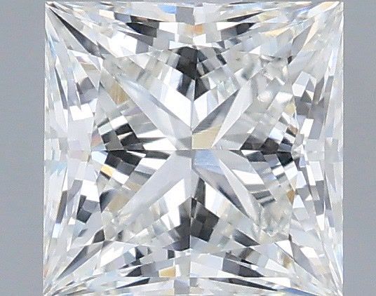 1.11 Carat Princess Shaped, Very Good Cut, F Color, VVS2 Clarity, IGI Certified Lab Grown Diamond