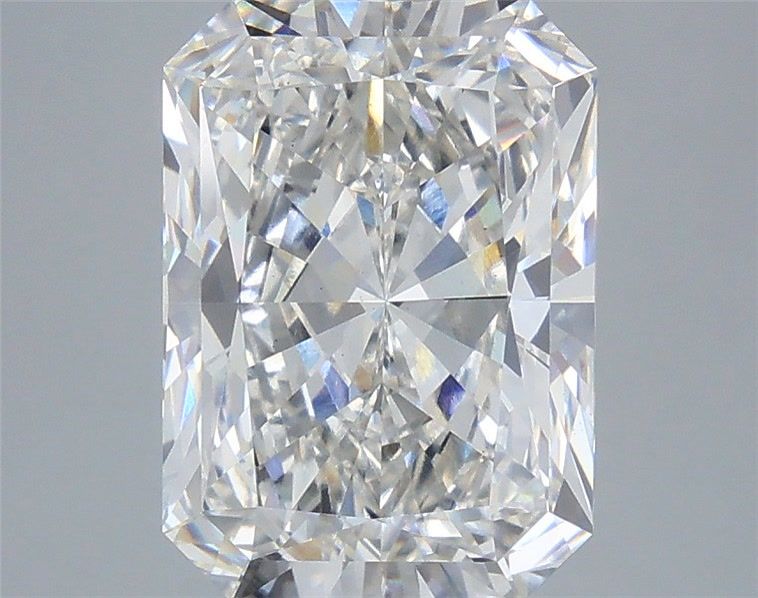 5.08 Carat Radiant Shaped, Ideal Cut, F Color, VS1 Clarity, IGI Certified Lab Grown Diamond