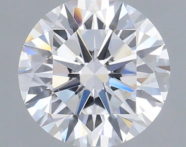 1.35 Carat Round Shaped, Very Good Cut, D Color, VS2 Clarity, IGI Certified Lab Grown Diamond