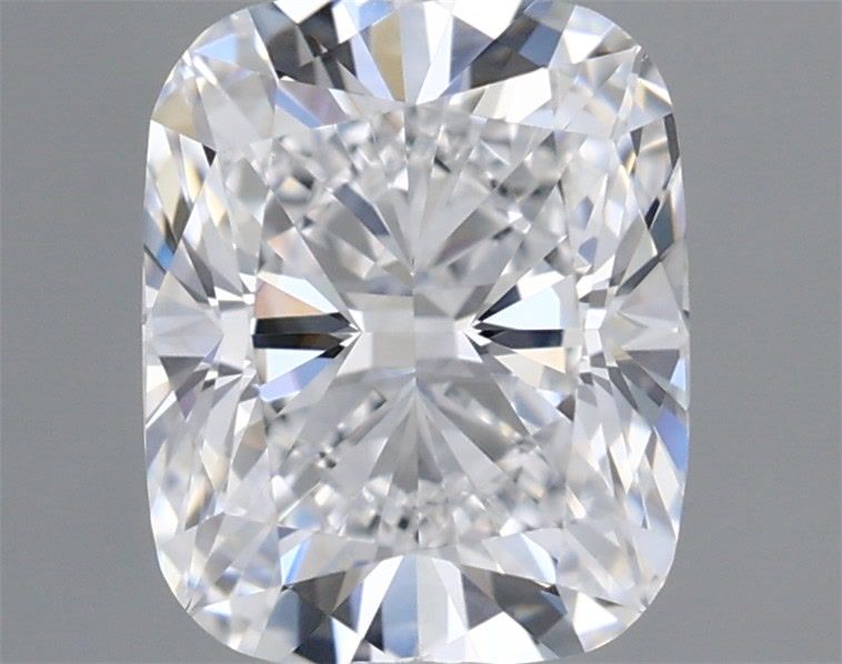 1.02 Carat Cushion Shaped, Ideal Cut, D Color, VVS2 Clarity, IGI Certified Lab Grown Diamond