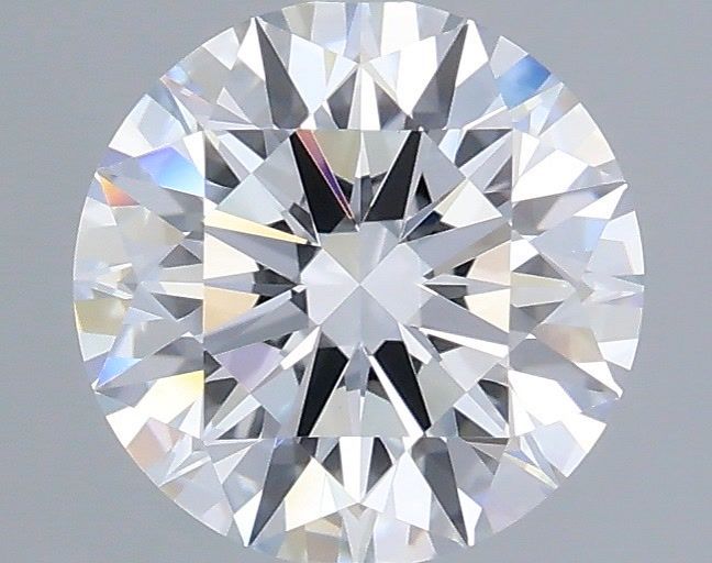 1.57 Carat Round Shaped, Ideal Cut, D Color, VVS2 Clarity, IGI Certified Lab Grown Diamond