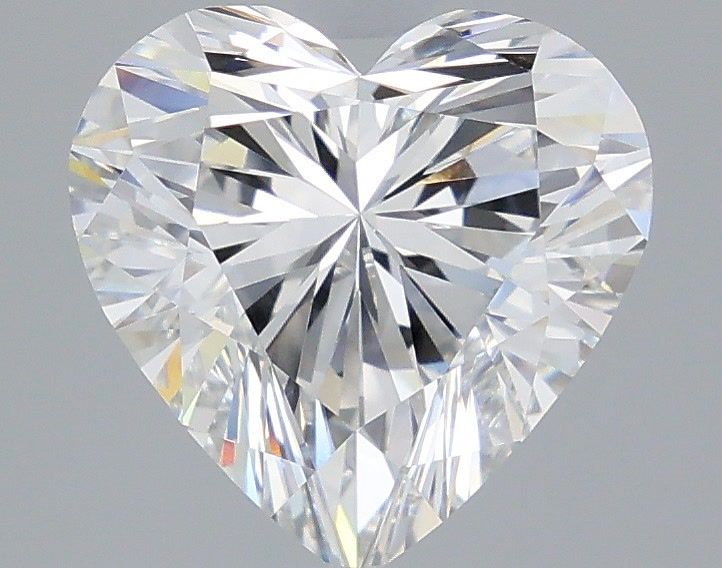 3.09 Carat Heart Shaped, Ideal Cut, F Color, VVS2 Clarity, IGI Certified Lab Grown Diamond