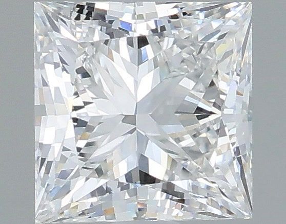 1.07 Carat Princess Shaped, Very Good Cut, E Color, VVS2 Clarity, IGI Certified Lab Grown Diamond
