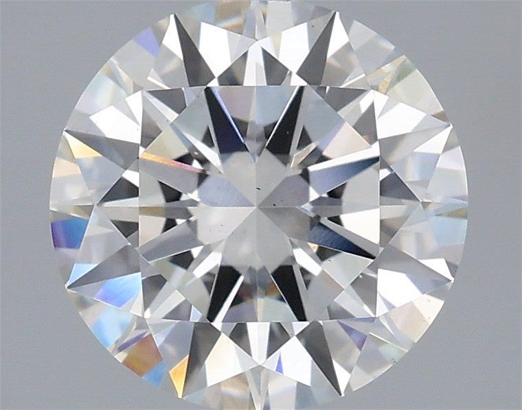 2.52 Carat Round Shaped, Excellent Cut, G Color, VS2 Clarity, IGI Certified Lab Grown Diamond