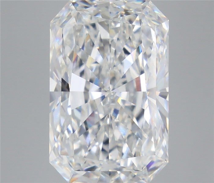 8.06 Carat Radiant Shaped, Very Good Cut, E Color, VVS2 Clarity, IGI Certified Lab Grown Diamond