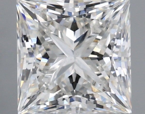 1.53 Carat Princess Shaped, Ideal Cut, G Color, VS1 Clarity, IGI Certified Lab Grown Diamond