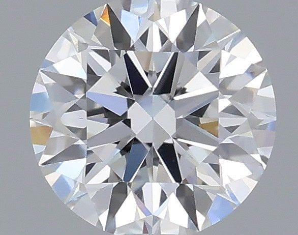 0.51 Carat Round Shaped, Ideal Cut, D Color, VS2 Clarity, IGI Certified Lab Grown Diamond