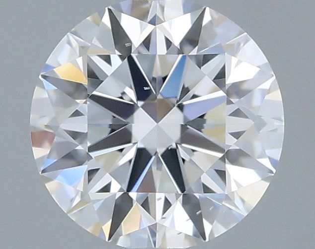 0.44 Carat Round Shaped, Ideal Cut, D Color, VS2 Clarity, IGI Certified Lab Grown Diamond