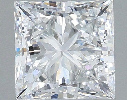 1.02 Carat Princess Shaped, Very Good Cut, E Color, VVS2 Clarity, IGI Certified Lab Grown Diamond