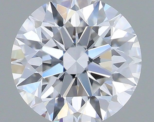 0.51 Carat Round Shaped, Ideal Cut, D Color, VS2 Clarity, IGI Certified Lab Grown Diamond