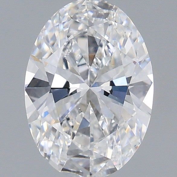1.20 Carat Oval Shaped, Very Good Cut, D Color, VS1 Clarity, IGI Certified Lab Grown Diamond