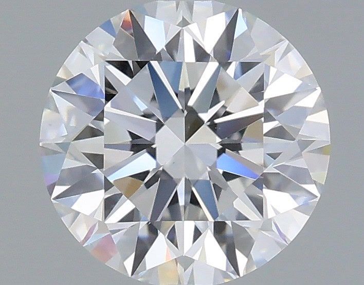 1.29 Carat Round Shaped, Ideal Cut, D Color, VS2 Clarity, IGI Certified Lab Grown Diamond