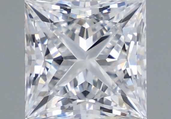 1.22 Carat Princess Shaped, Ideal Cut, D Color, VVS2 Clarity, IGI Certified Lab Grown Diamond