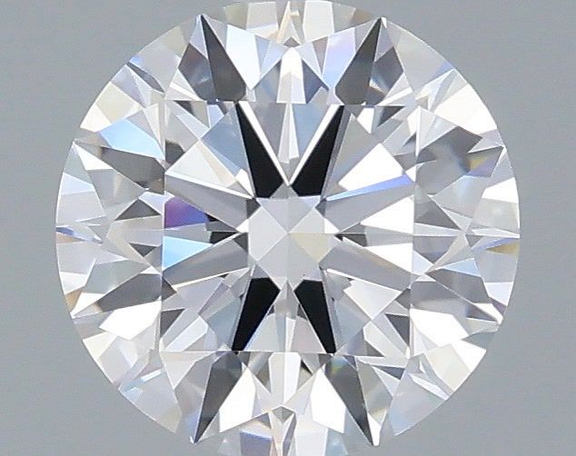 1.53 Carat Round Shaped, Ideal Cut, D Color, VVS2 Clarity, IGI Certified Lab Grown Diamond