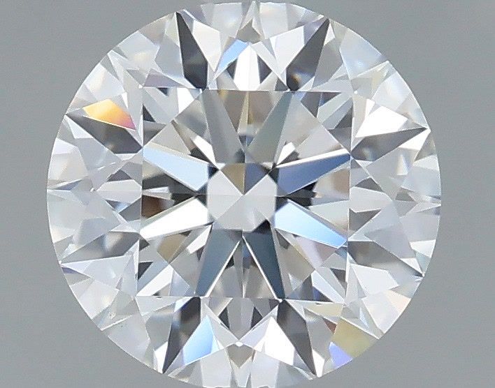 1.10 Carat Round Shaped, Excellent Cut, D Color, VS1 Clarity, IGI Certified Lab Grown Diamond