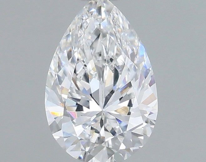 0.52 Carat Pear Shaped, Very Good Cut, D Color, VVS2 Clarity, IGI Certified Lab Grown Diamond