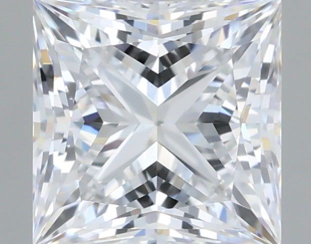 1.23 Carat Princess Shaped, Ideal Cut, E Color, VVS2 Clarity, IGI Certified Lab Grown Diamond