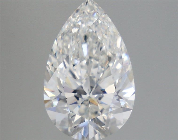 4.58 Carat Pear Shaped, Very Good Cut, F Color, VVS2 Clarity, IGI Certified Lab Grown Diamond