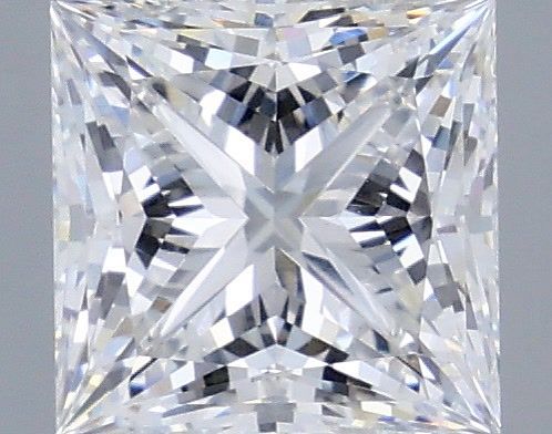 2.02 Carat Princess Shaped, Ideal Cut, E Color, VVS2 Clarity, IGI Certified Lab Grown Diamond