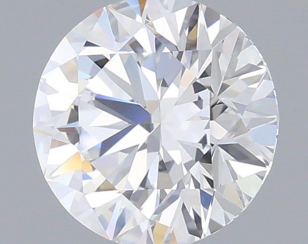 1.09 Carat Round Shaped, Ideal Cut, D Color, VVS2 Clarity, IGI Certified Lab Grown Diamond