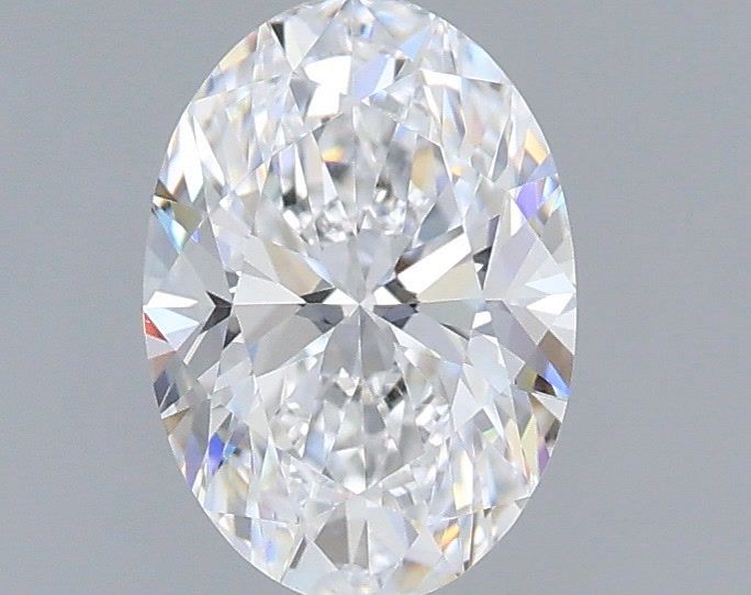 1.00 Carat Oval Shaped, Excellent Cut, D Color, VVS2 Clarity, IGI Certified Lab Grown Diamond