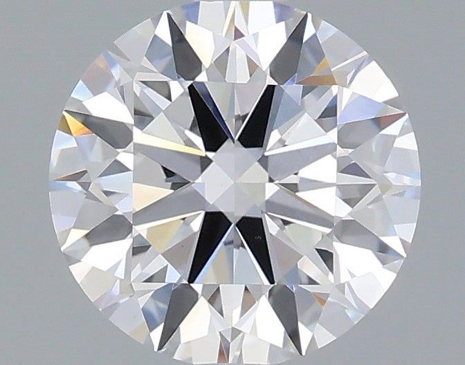 1.93 Carat Round Shaped, Ideal Cut, D Color, VVS2 Clarity, IGI Certified Lab Grown Diamond