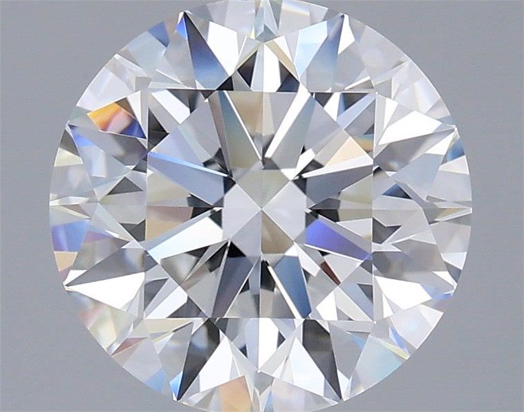 3.07 Carat Round Shaped, D Color, VVS2 Clarity, IGI Certified Lab Grown Diamond