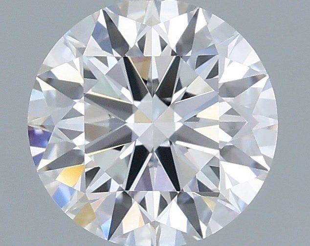 1.09 Carat Round Shaped, Ideal Cut, D Color, VVS2 Clarity, IGI Certified Lab Grown Diamond