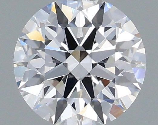 0.53 Carat Round Shaped, Ideal Cut, D Color, VS1 Clarity, IGI Certified Lab Grown Diamond
