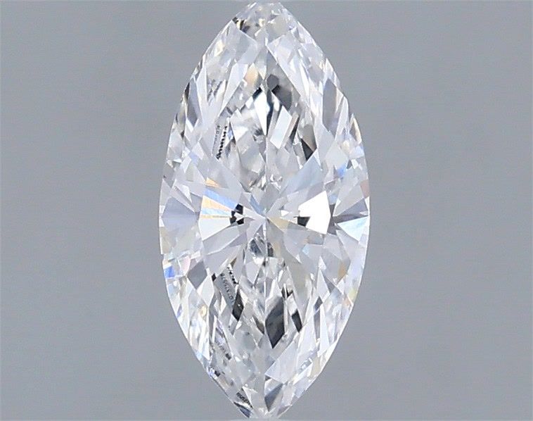 0.52 Carat Marquise Shaped, Very Good Cut, D Color, VVS2 Clarity, IGI Certified Lab Grown Diamond